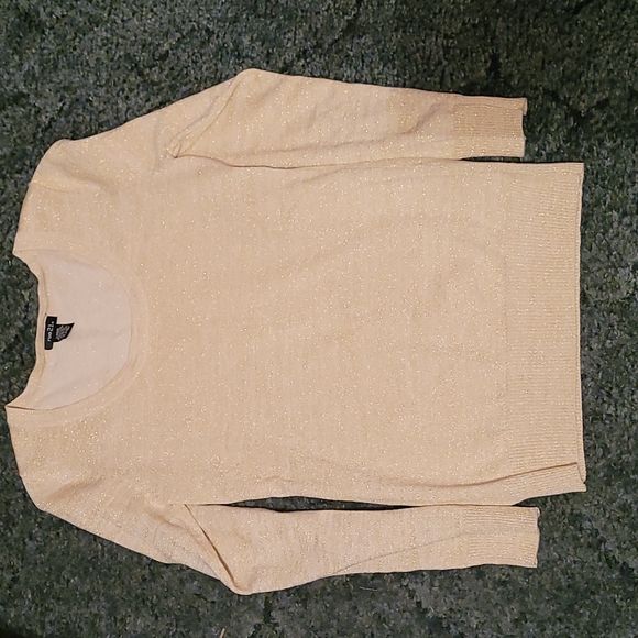 Rue21 Large Gold Sweater - Picture 1 of 2